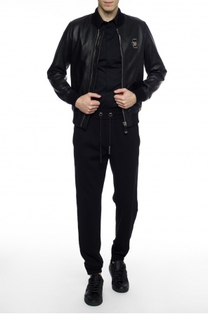 Appliqued side-stripe trousers, zdjęcie 2 Appliqued side-stripe trousers od Philipp Plein